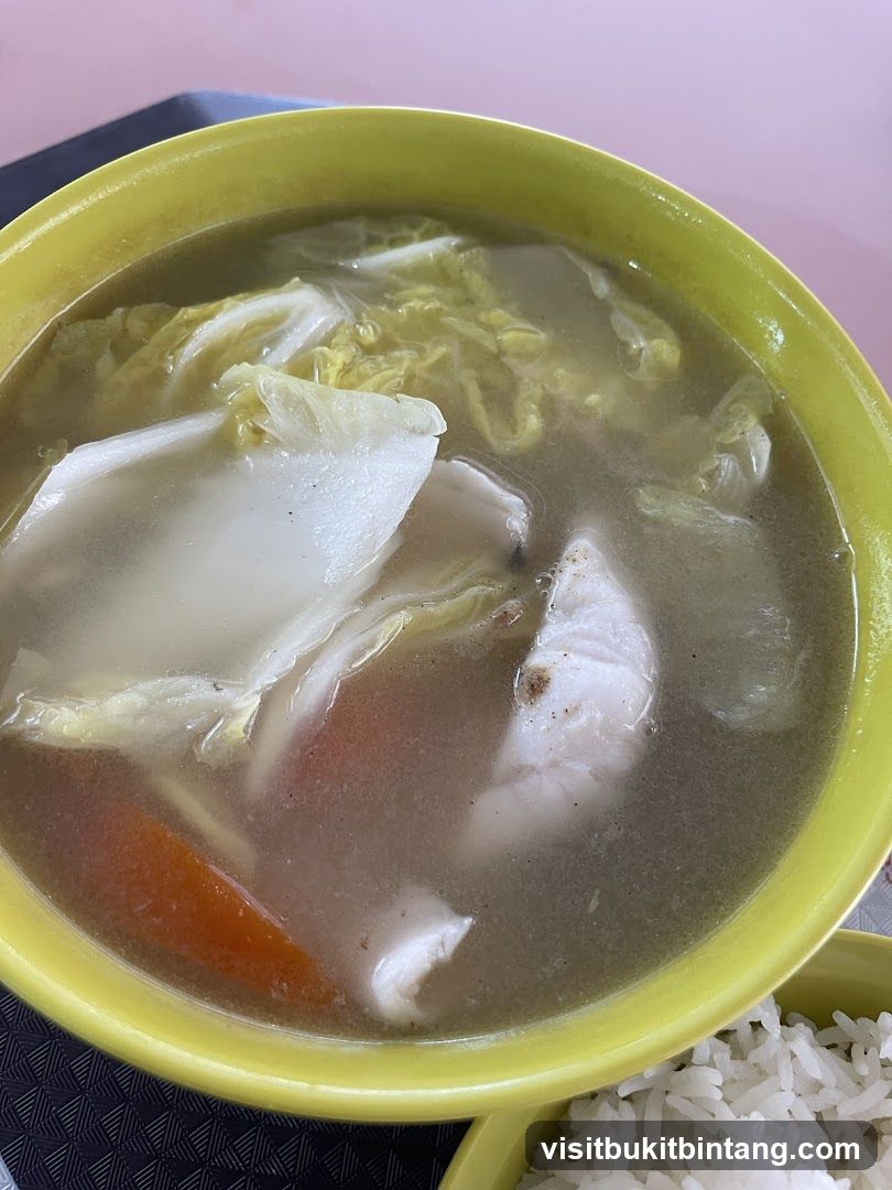 Fish Soup with Vegetables and Rice