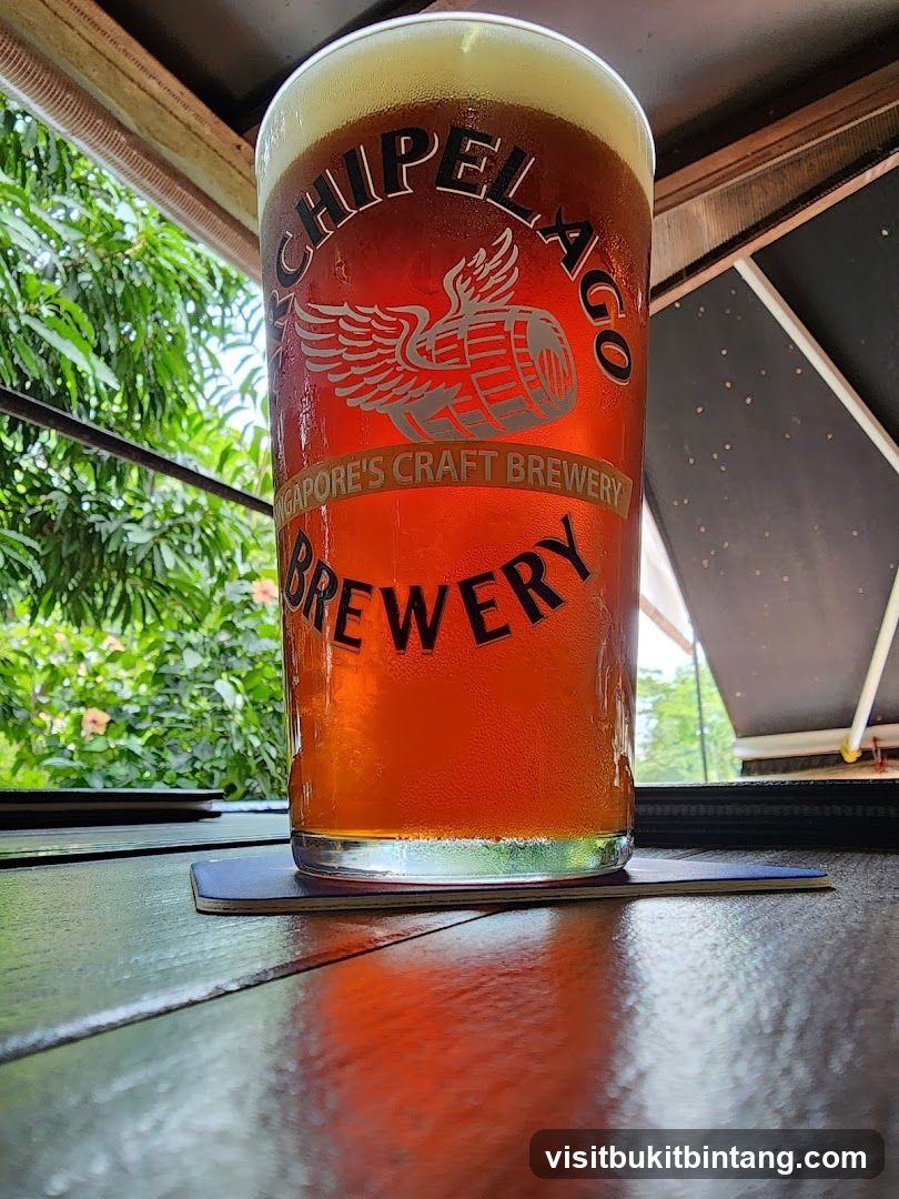Beer Glass with Brewery Logo