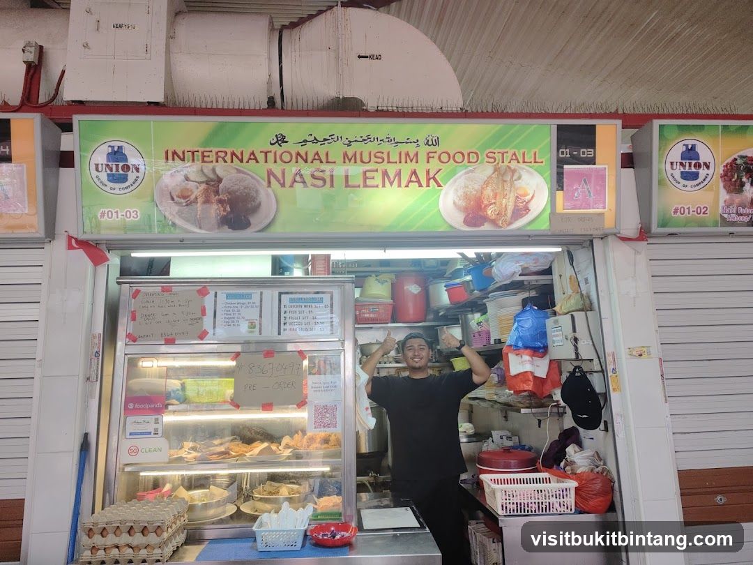 International Muslim Food Stall Nasi Lemak