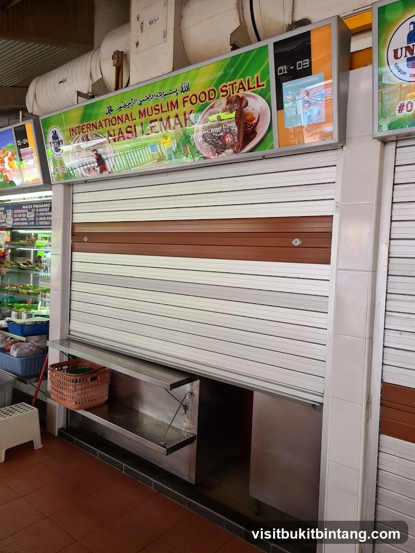 International Muslim Food Stall Nasi Lemak