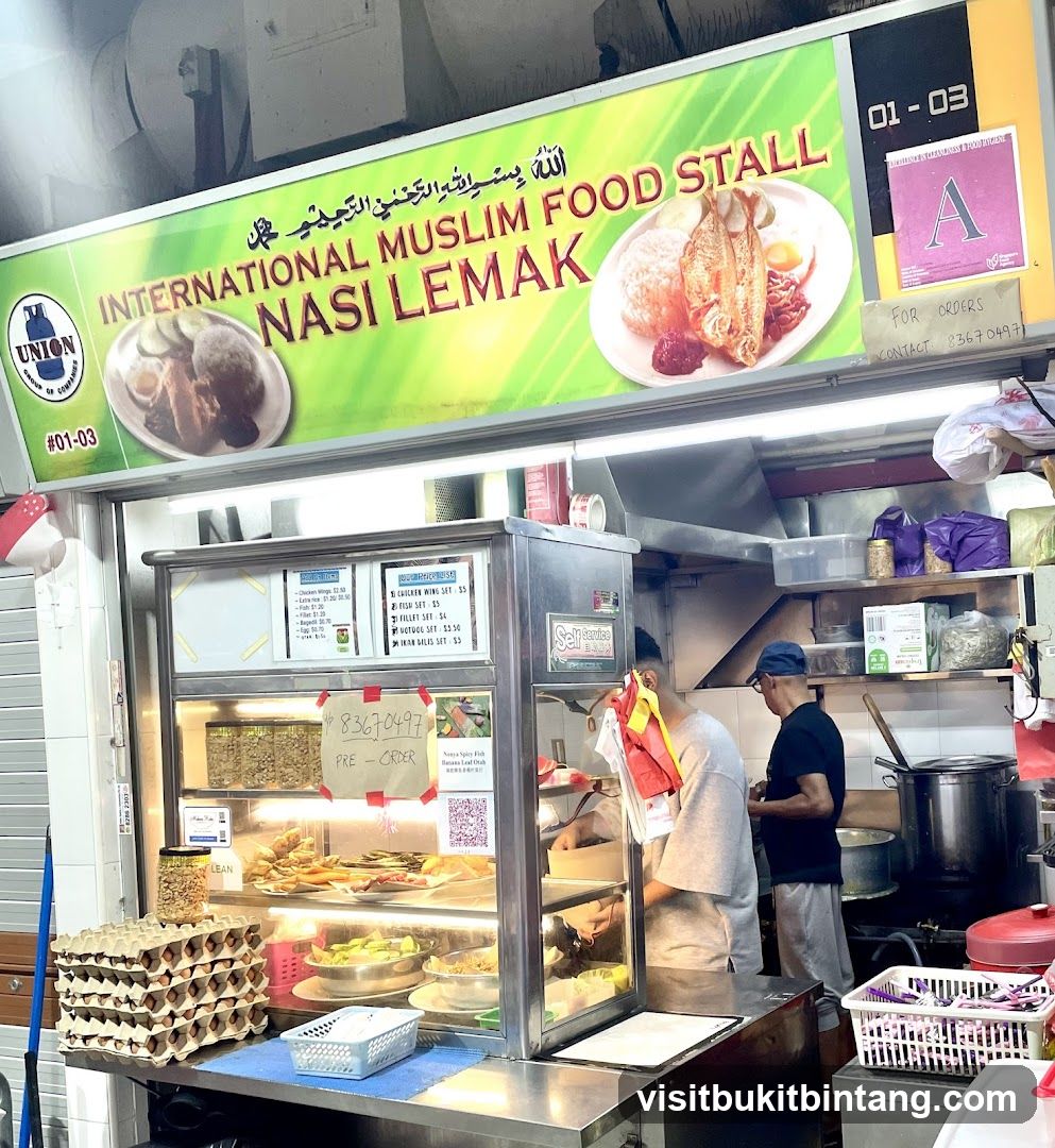 International Muslim Food Stall Nasi Lemak
