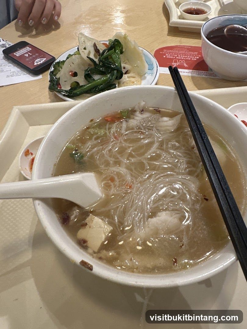 Noodle Soup with Vegetables