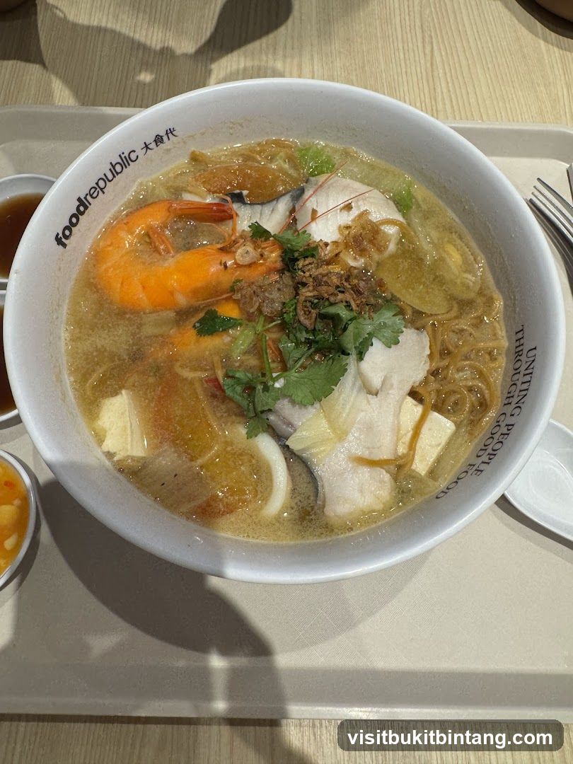 Seafood Noodle Soup
