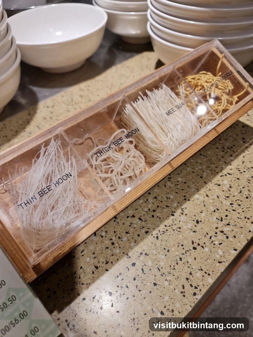 Noodle Selection