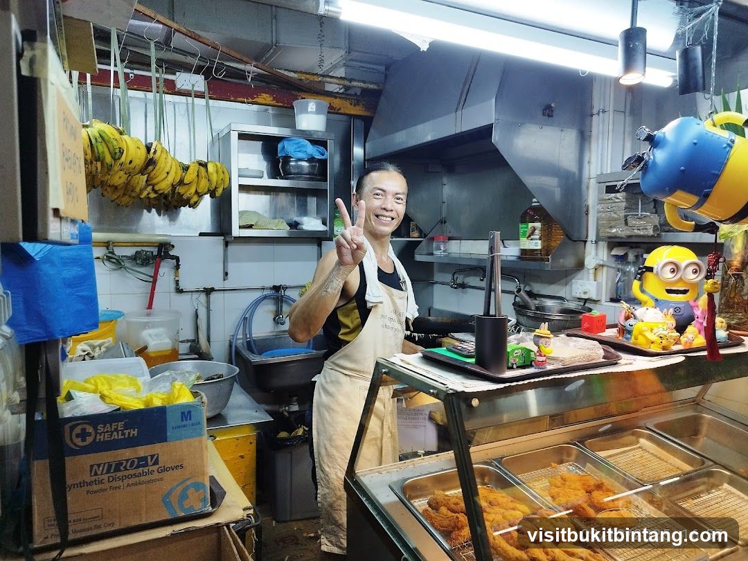 Food Stall with Minion Decorations