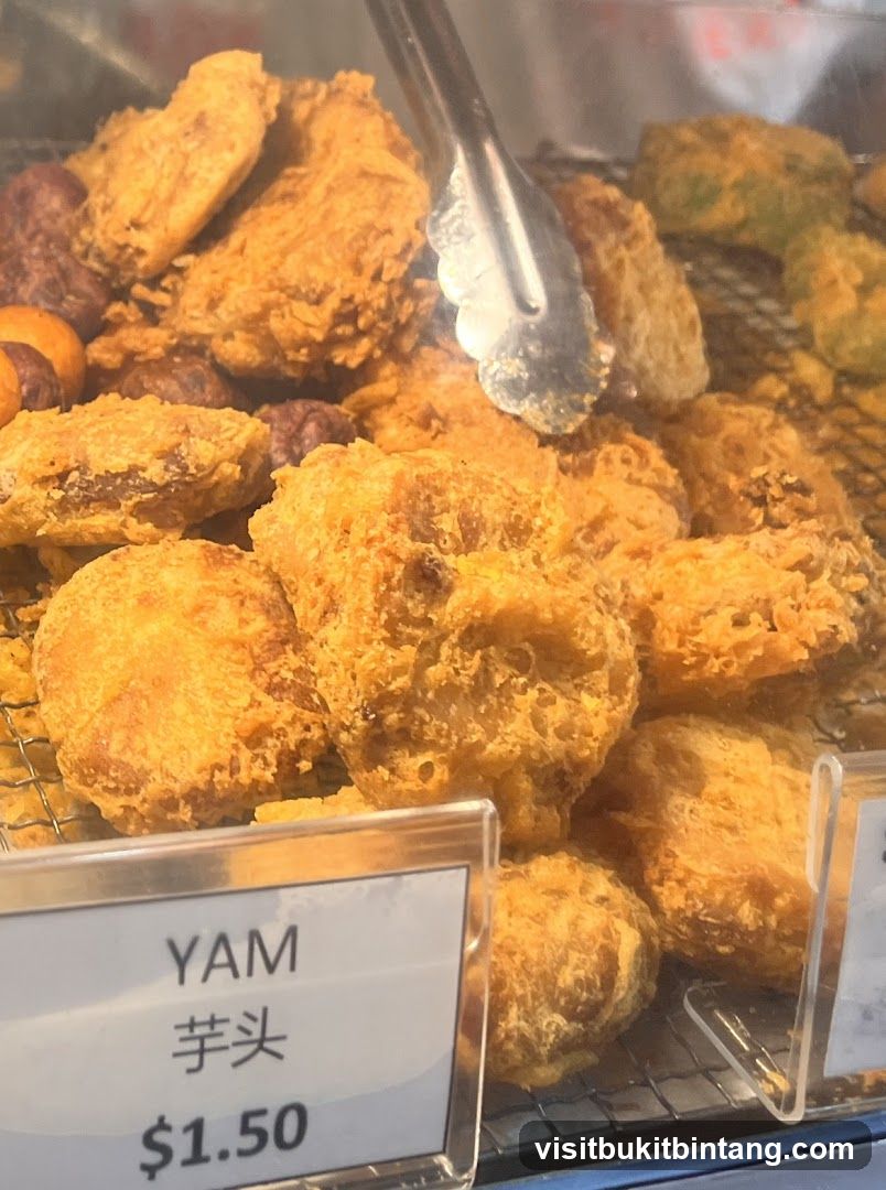 Fried Yam Snack