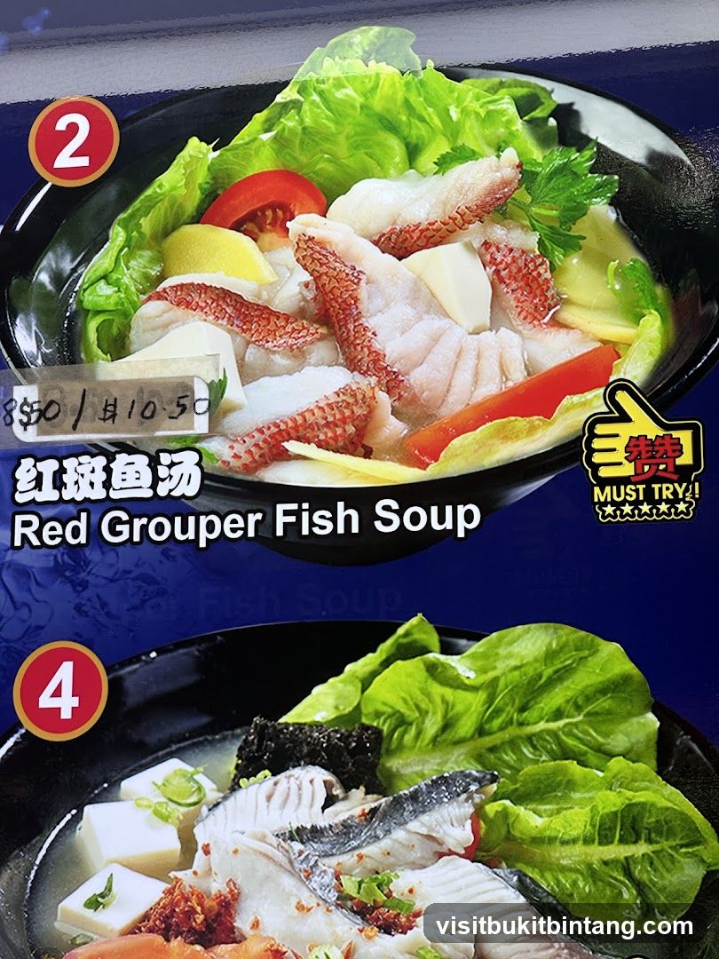 Red Grouper Fish Soup