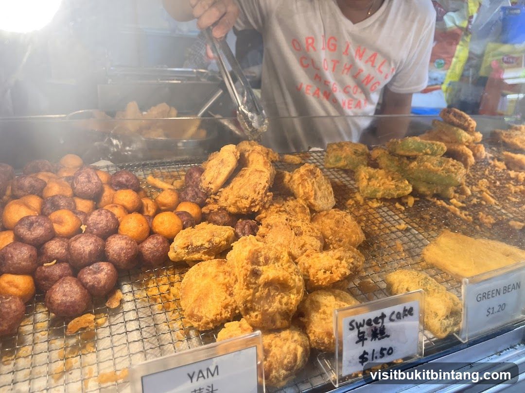 Fried Snacks Display