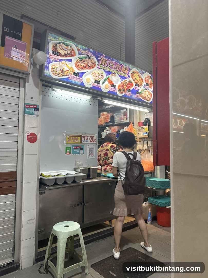 Food Stall Menu