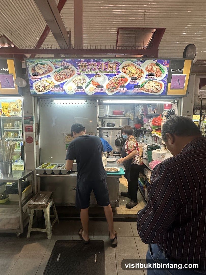 Food Stall Menu Display