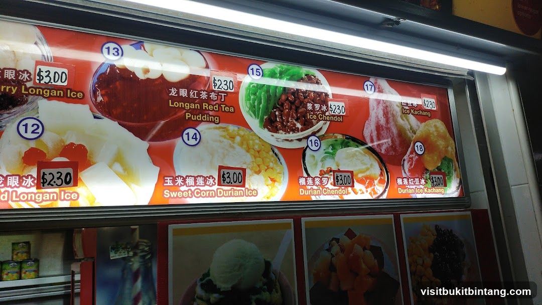 Dessert Menu