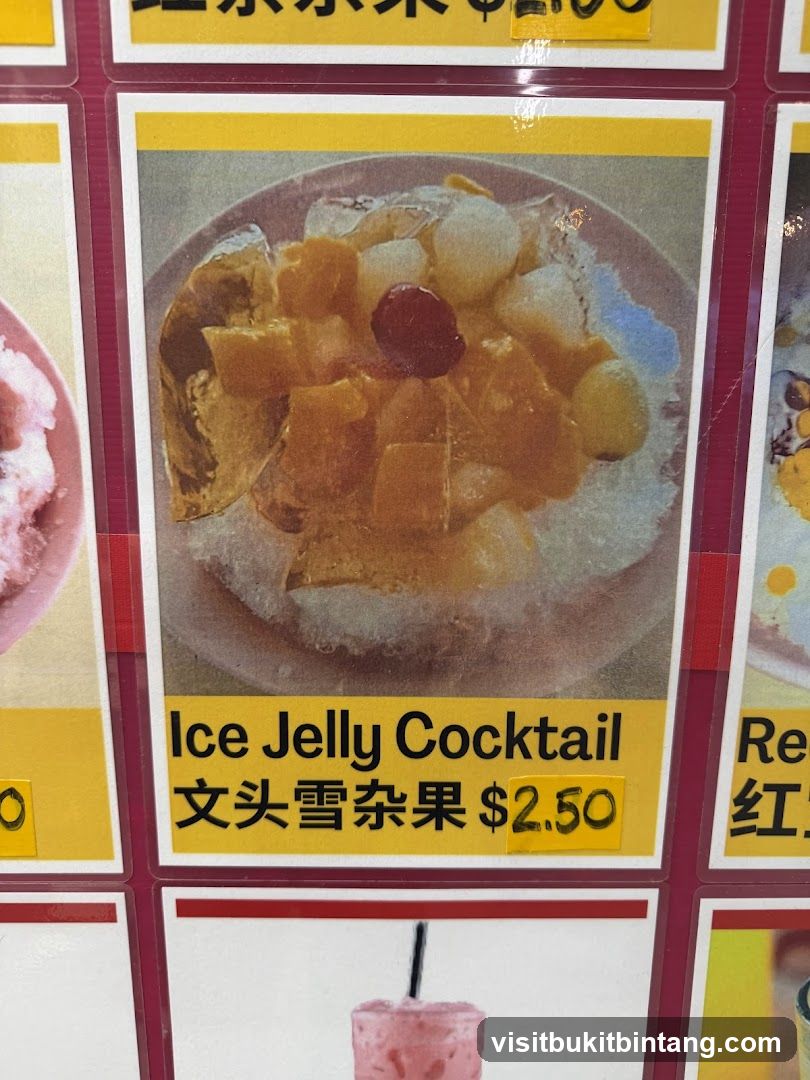 Ice Jelly Cocktail