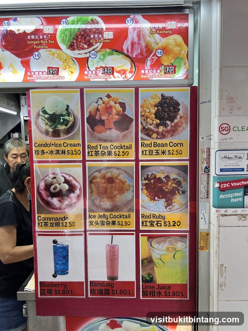 Dessert Menu