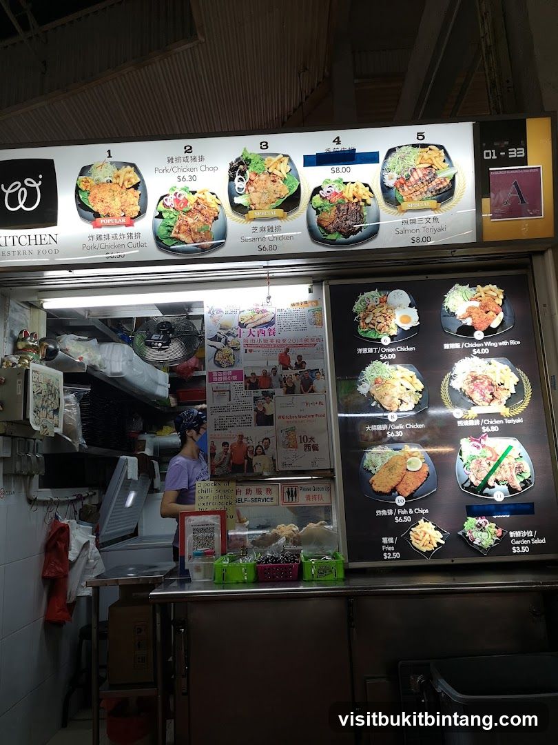 MK Kitchen Western Food Menu