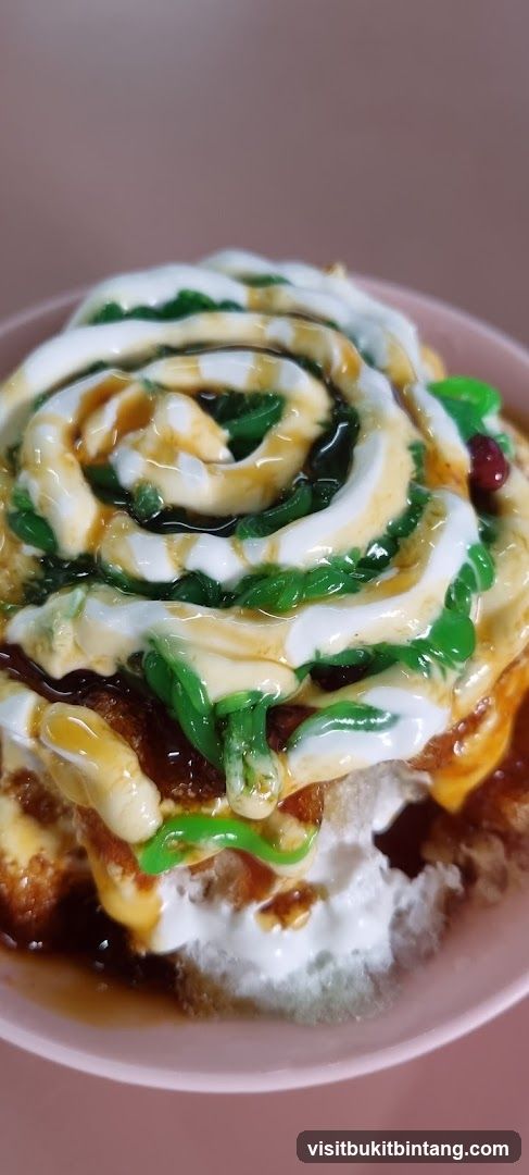 Dessert with Shaved Ice