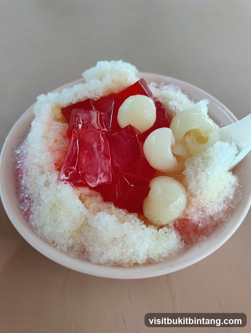 Lychee and Jelly Dessert