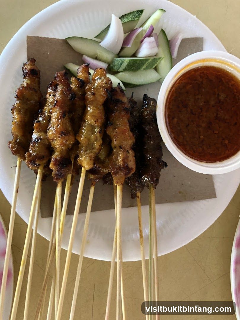 Satay Skewers with Peanut Sauce