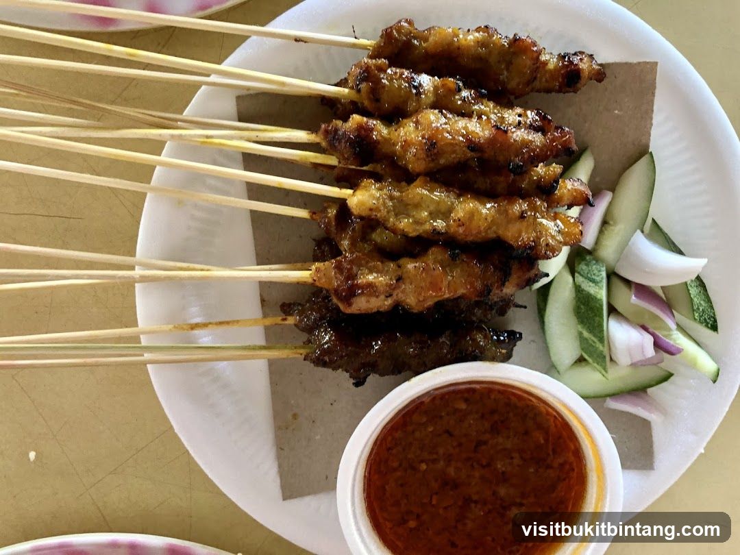 Satay Skewers with Peanut Sauce