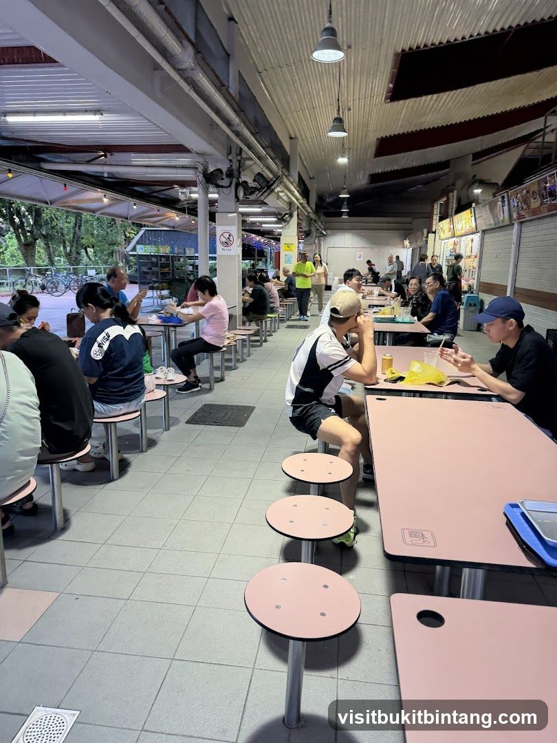 Hawker Centre Dining Area