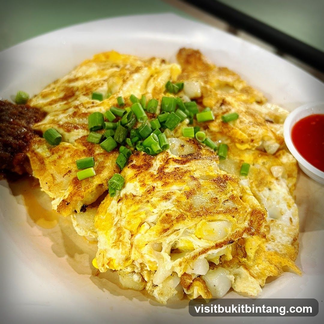 Fried Omelette with Scallions
