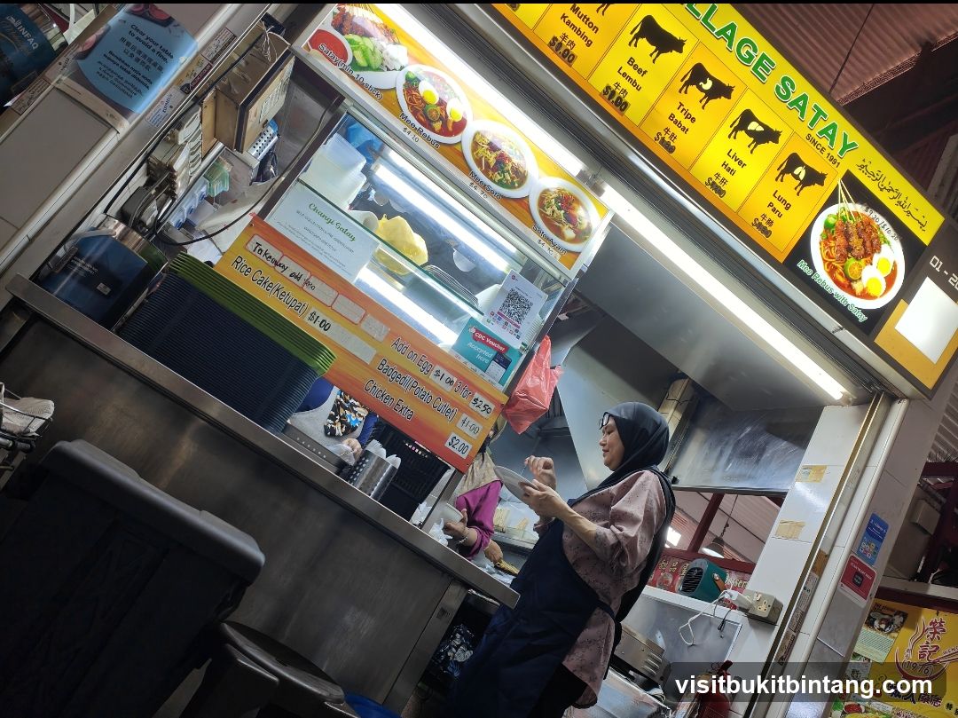 Food Stall with Menu