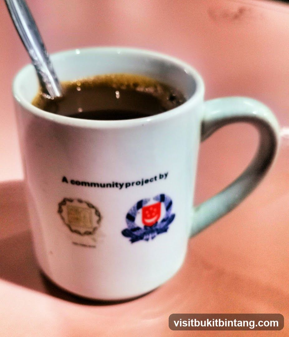 Coffee Mug with Singapore Emblem