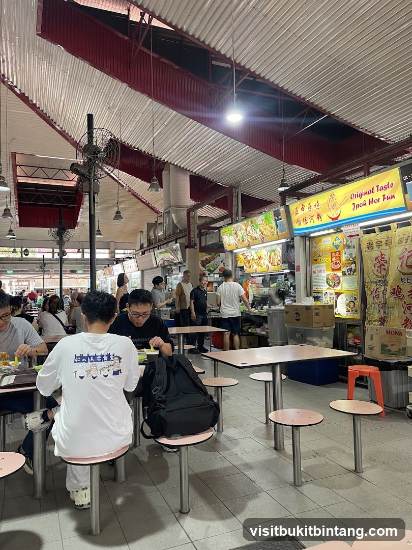 Food Stall in a Hawker Centre