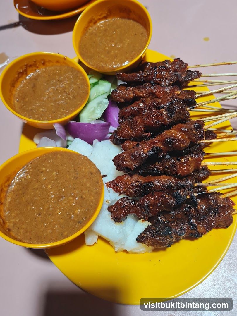 Satay with Peanut Sauce