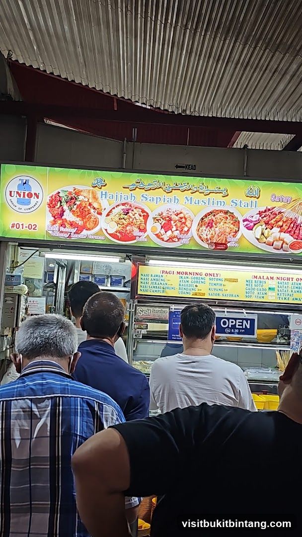 Hajjah Sapiah Muslim Stall Menu