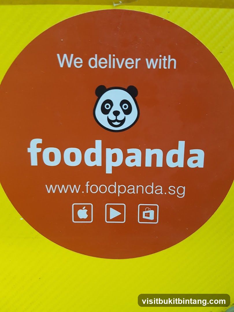 Foodpanda Delivery Sticker