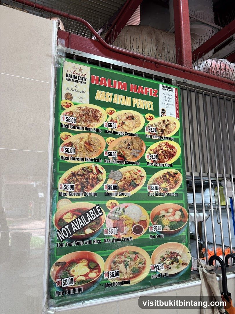 HALIM HAFIZ NASI AYAM PENYET