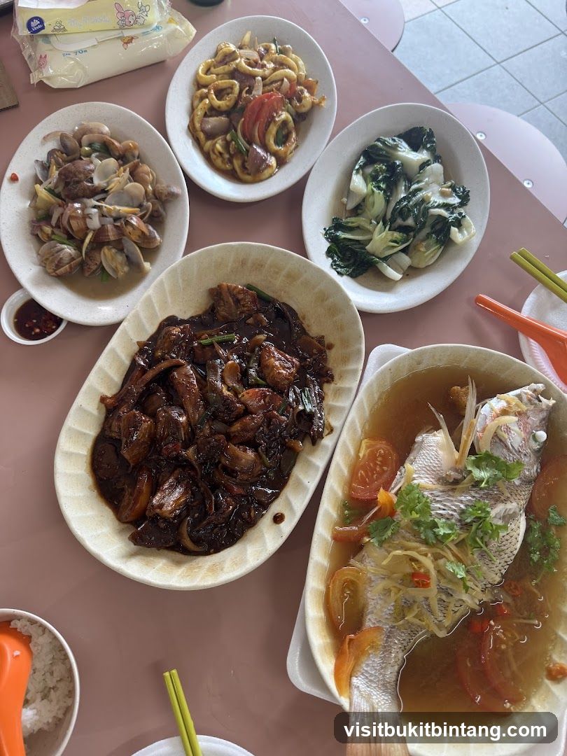 Seafood and Vegetable Dishes