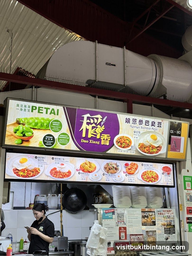 Food Stall Menu