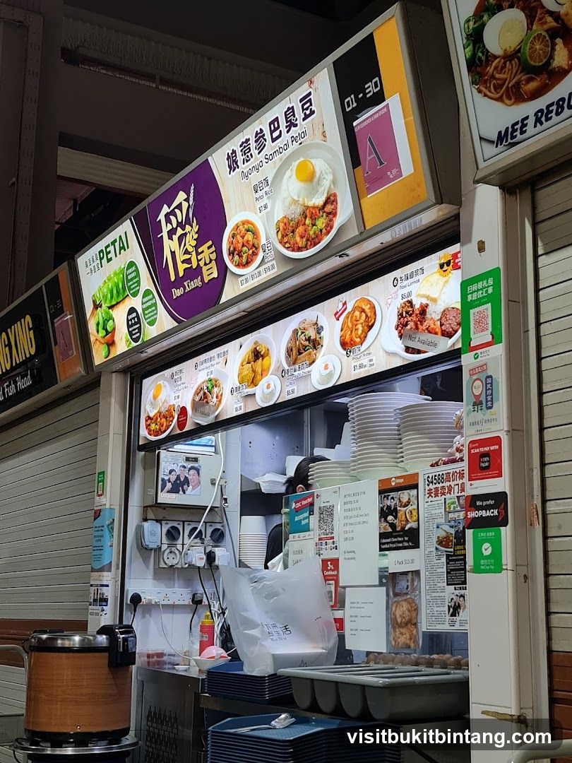 Food Stall Menu
