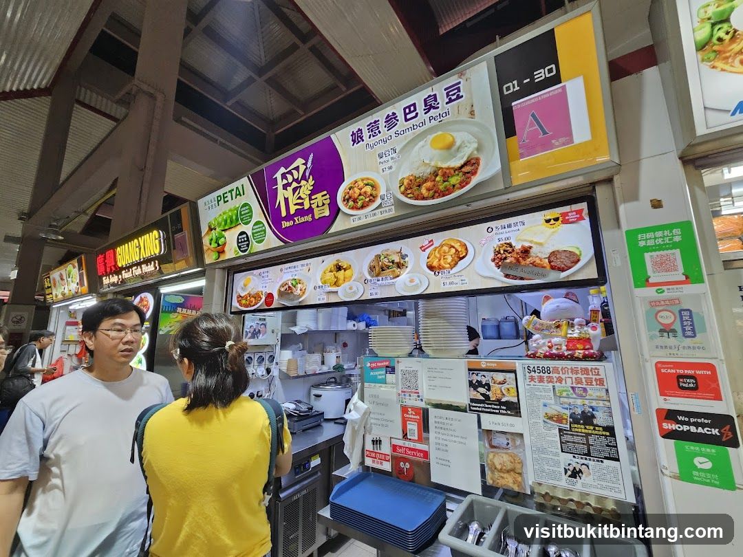 Food Stall Display