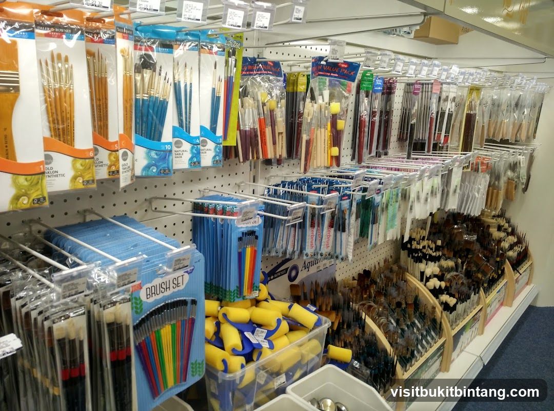 Art Supply Store Display