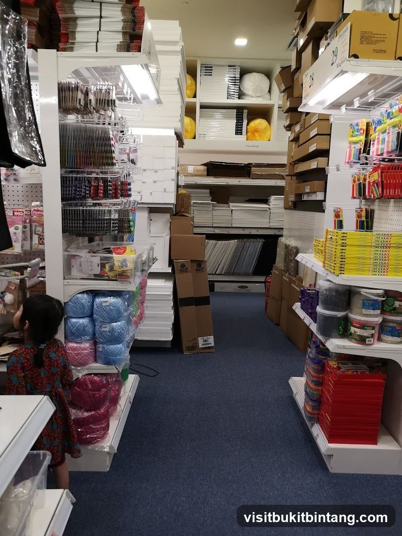 Art Supply Store Aisle