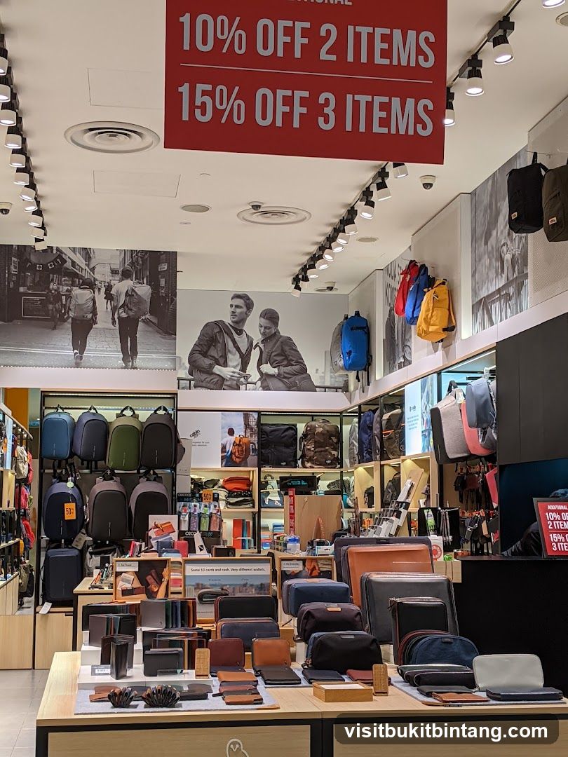 Store Interior with Sale Signs