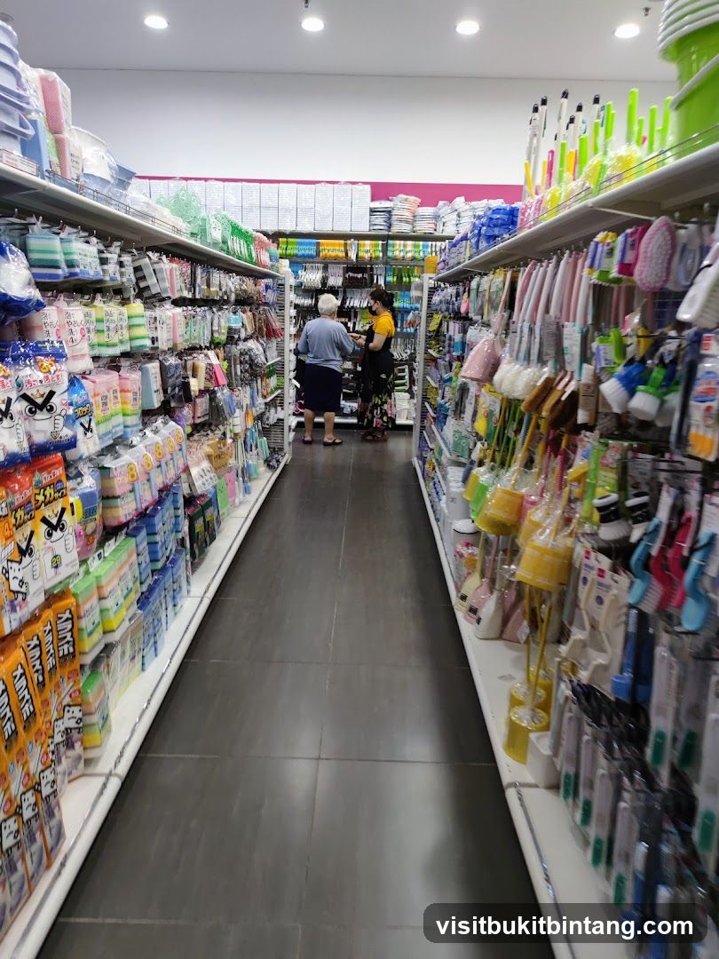 Aisle in a store