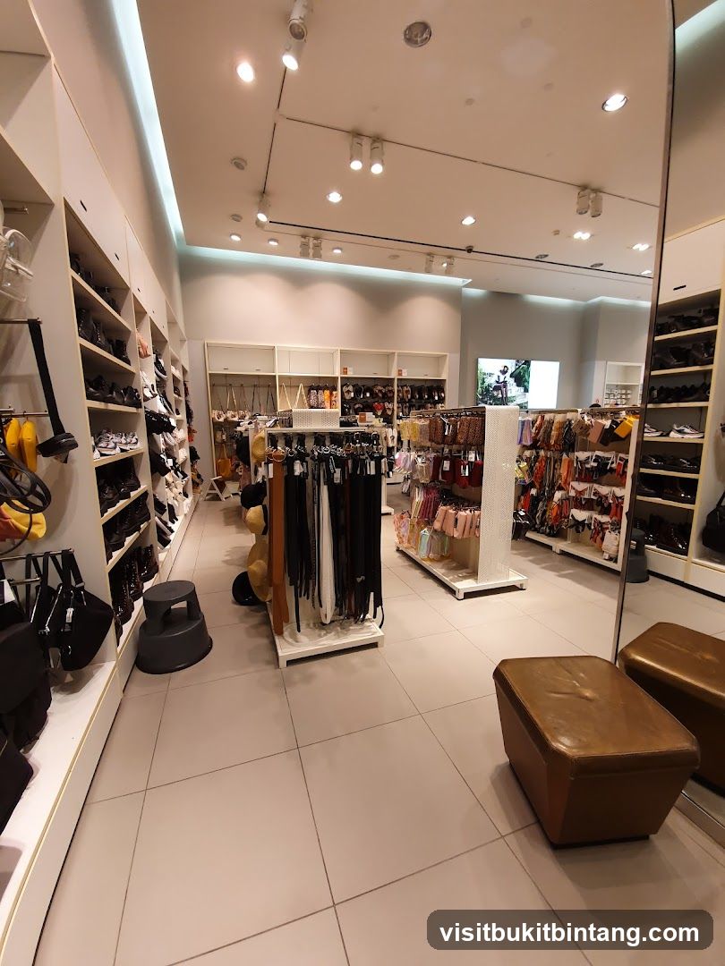 Clothing store interior