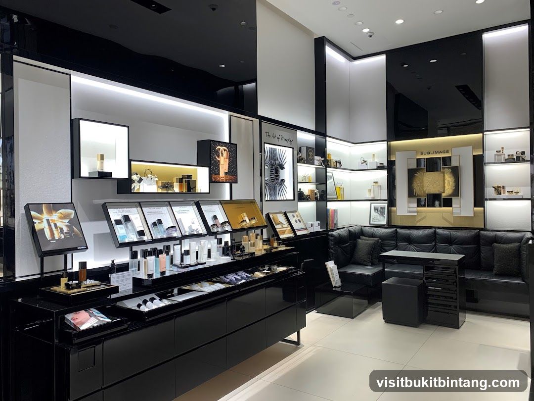 Chanel Cosmetics Display