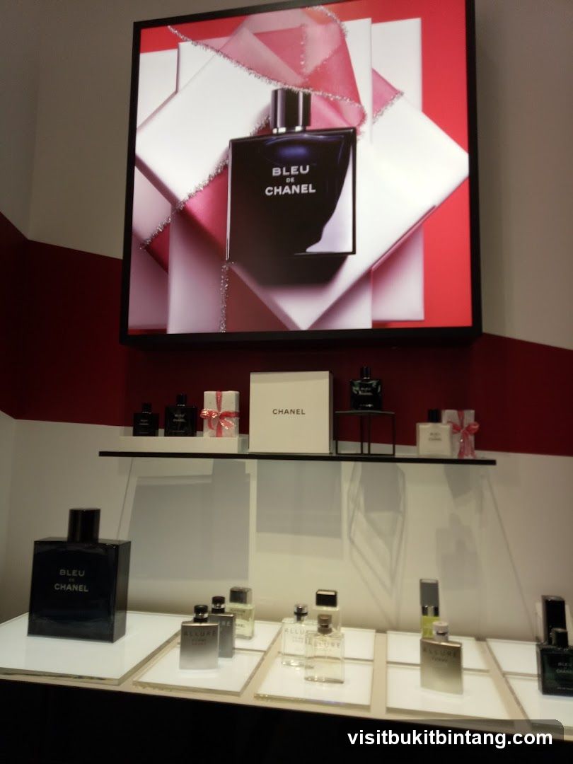 Chanel Fragrance Display