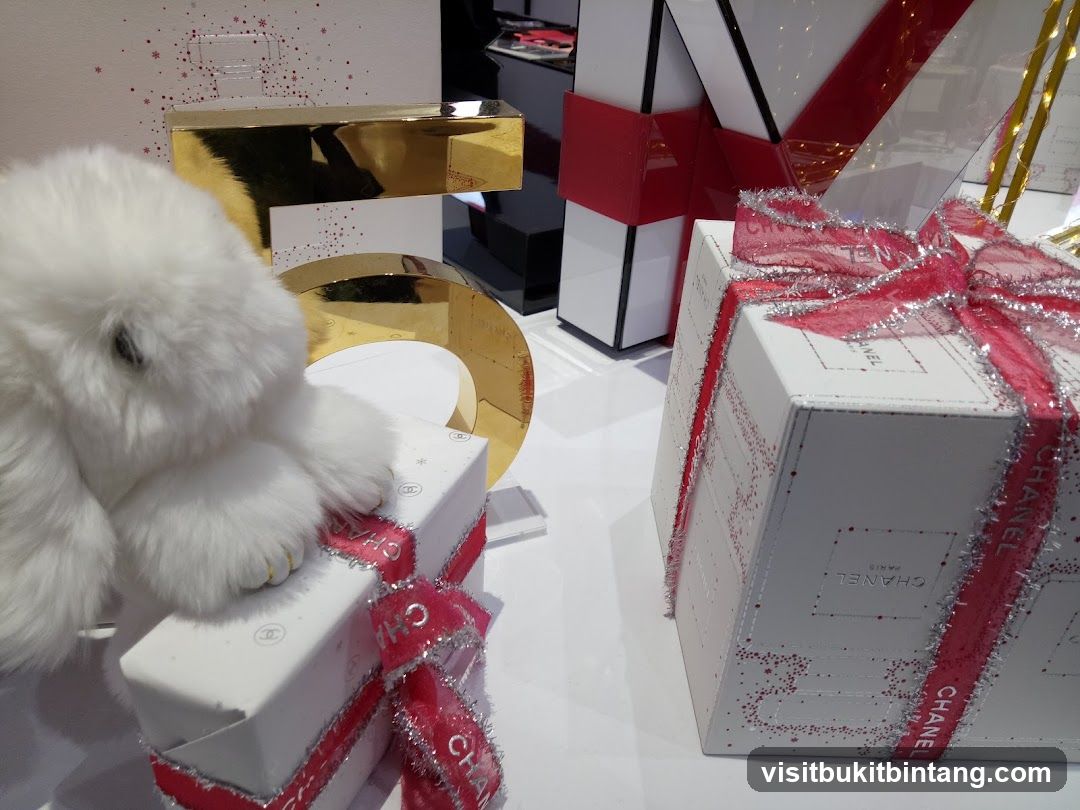 Chanel Holiday Display