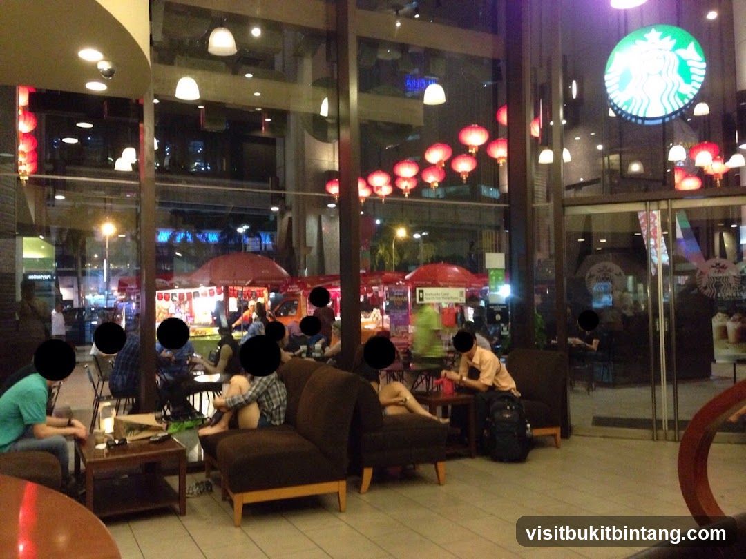 Starbucks storefront interior view