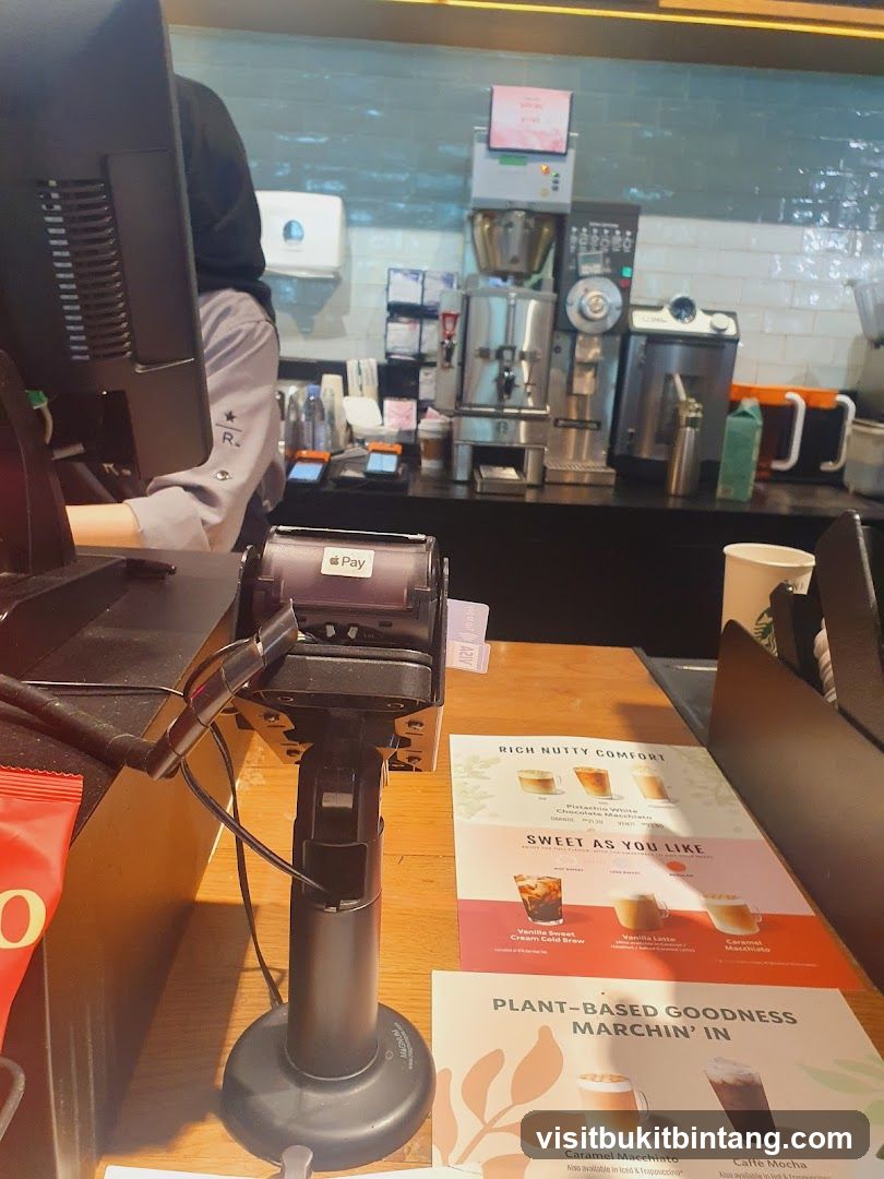 Starbucks Counter Interior