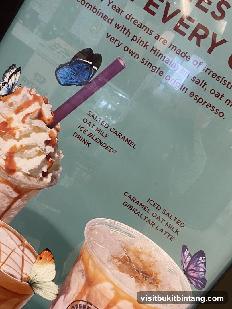 Coffee Drinks with Butterflies