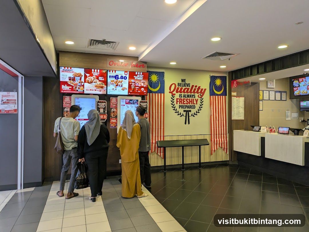 KFC Order Area