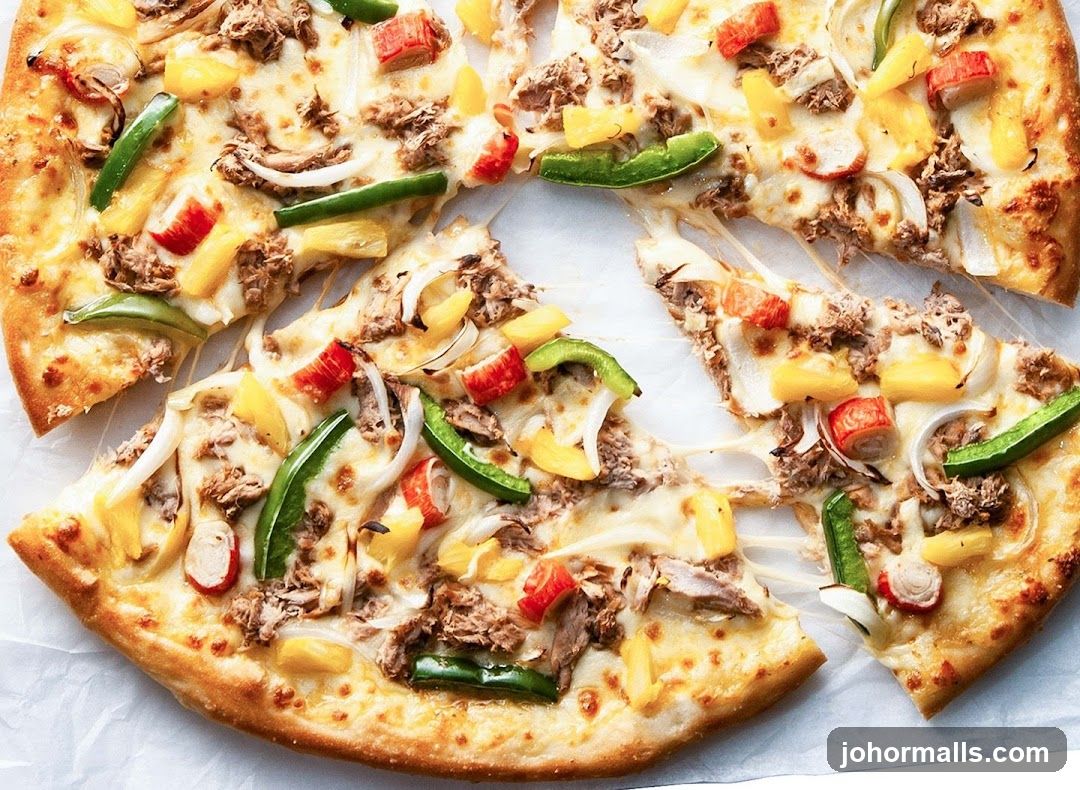 Tuna and Pineapple Pizza