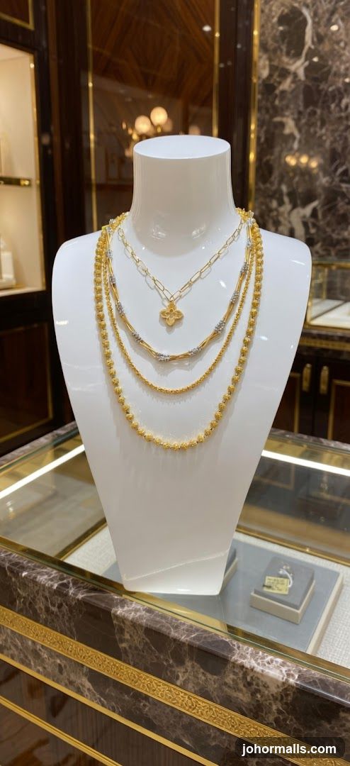 Jewelry Display in Store