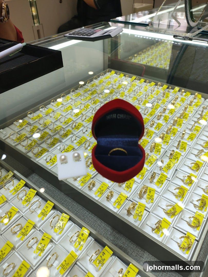 Jewelry Display in Store
